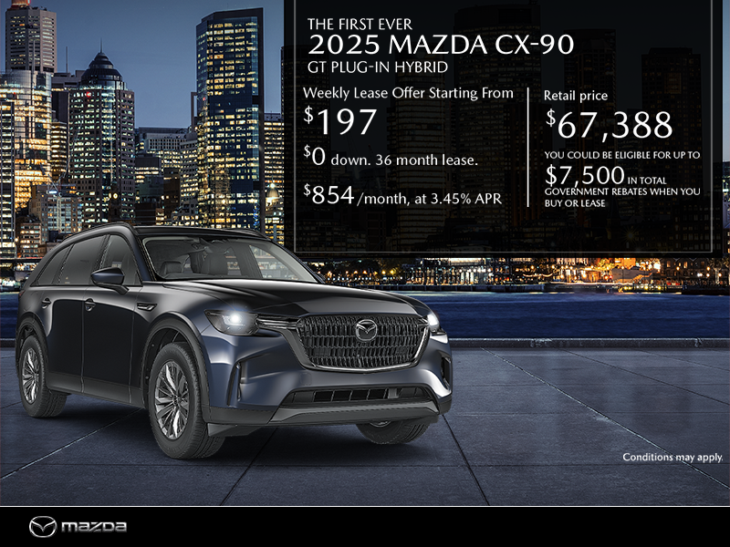 Get the 2025 Mazda CX-90 PHEV