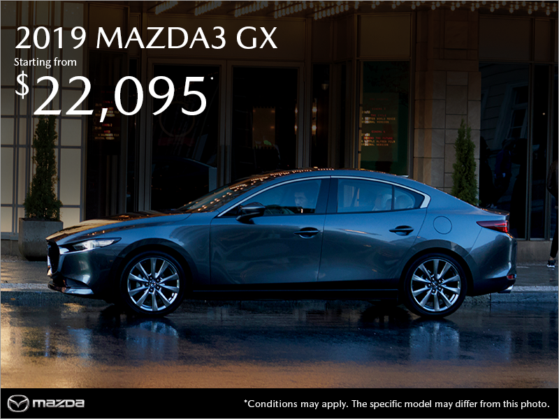 Get the 2019 Mazda3!