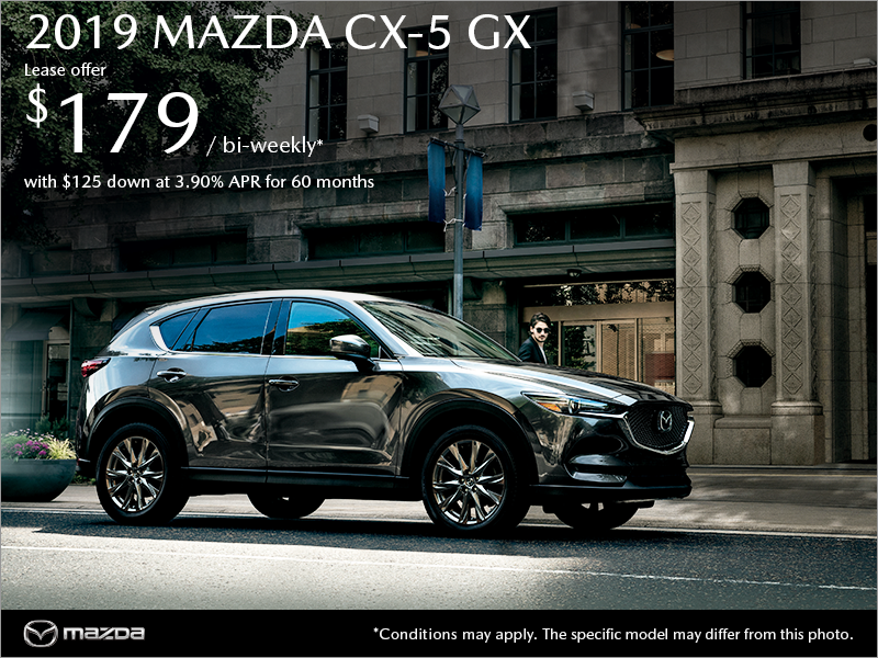 Get the 2019 Mazda CX-5 Today!