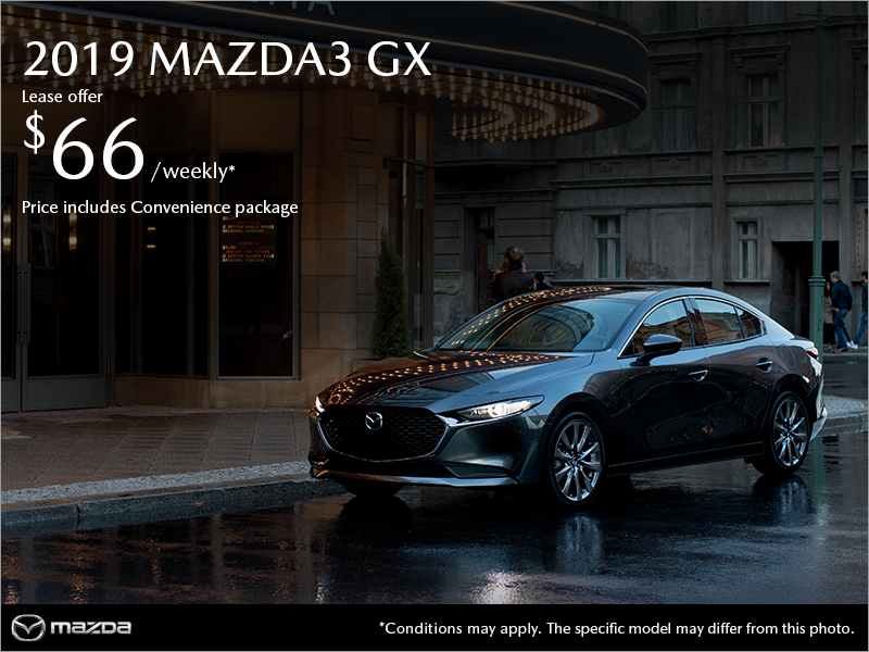 Get the 2019 Mazda3!