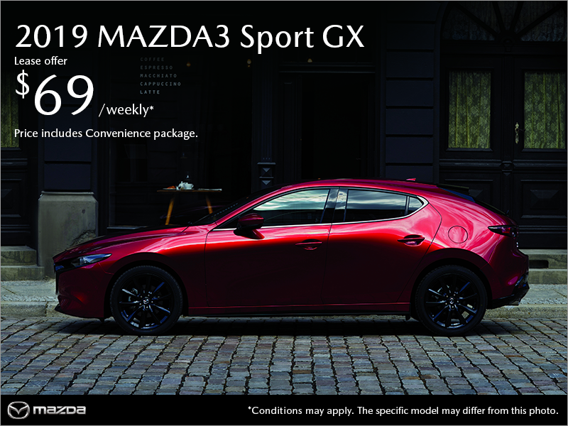 Get the 2019 Mazda3 Sport!