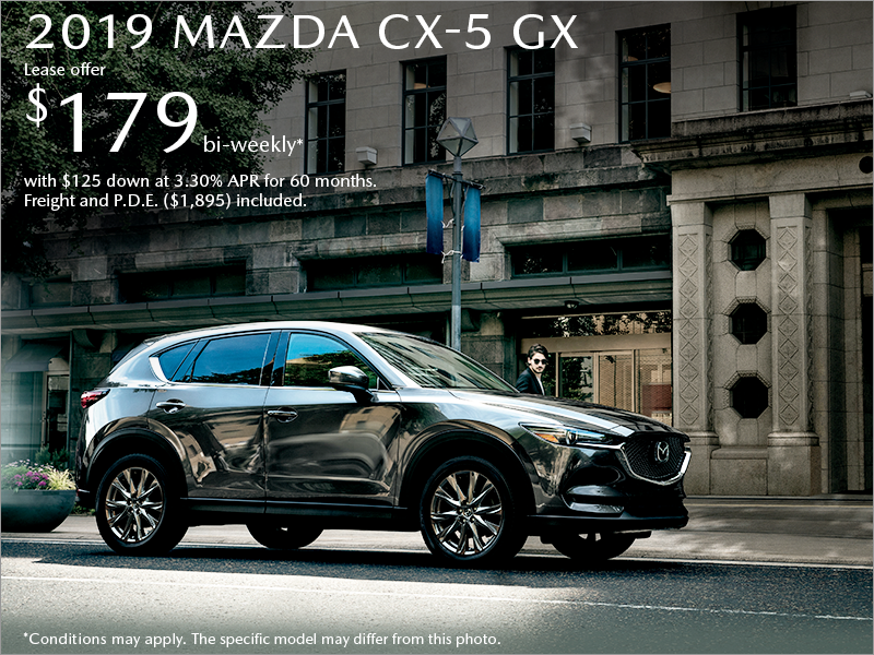 Get the 2019 Mazda CX-5 Today!