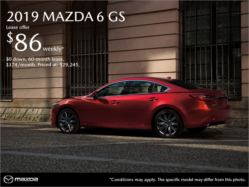 Get the 2019 Mazda6!