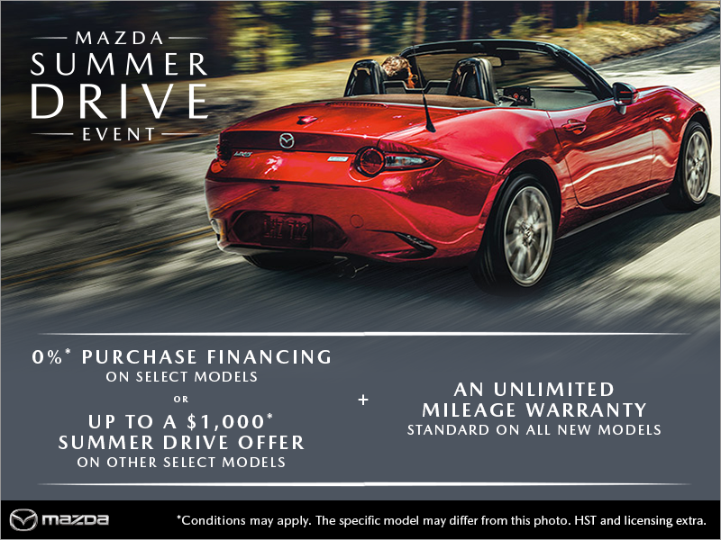 The Mazda Summer Drive Event