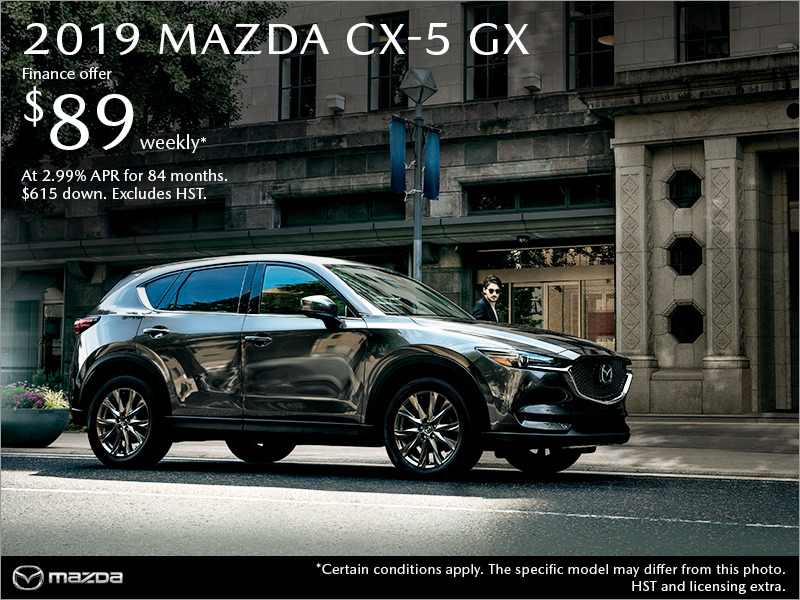 Get the 2019 Mazda CX-5 Today!