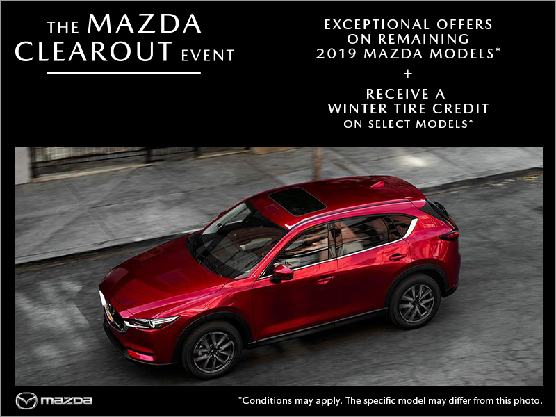 The Mazda Clearout Event