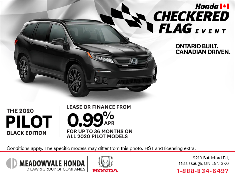 Get the 2020 Honda Pilot!