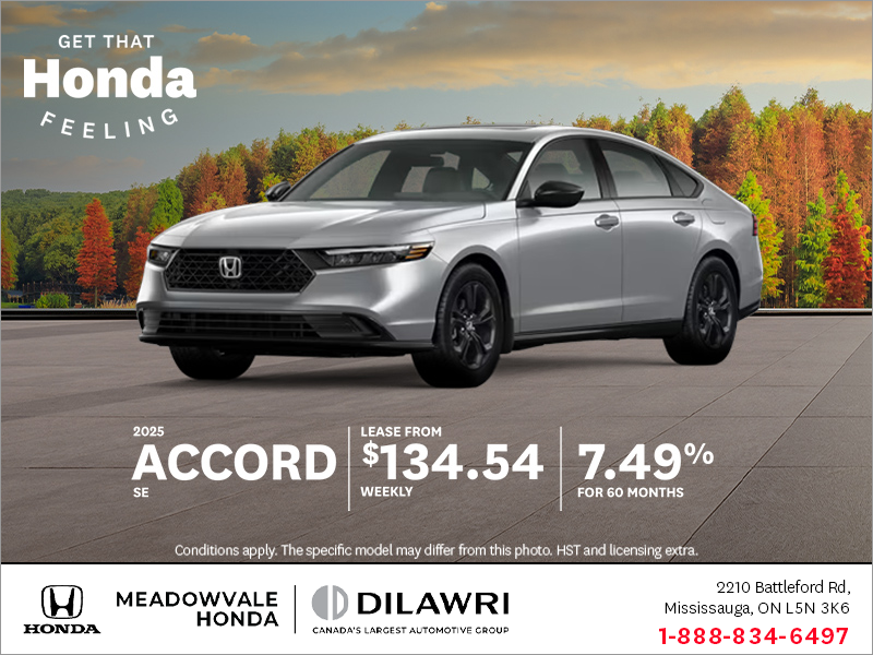 Get the 2024 Honda Accord!