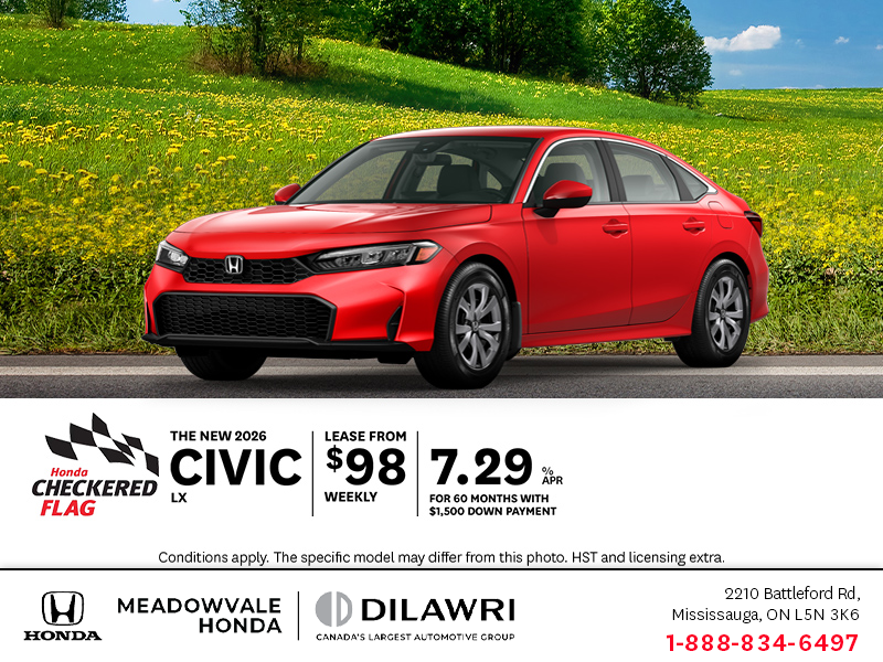 Get the 2025 Honda Civic!