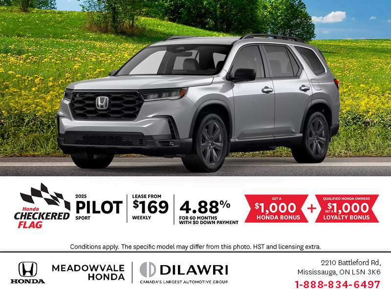 Get the 2025 Honda Pilot
