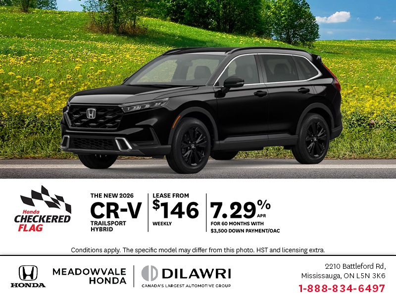 Get the 2026 Honda CR-V!