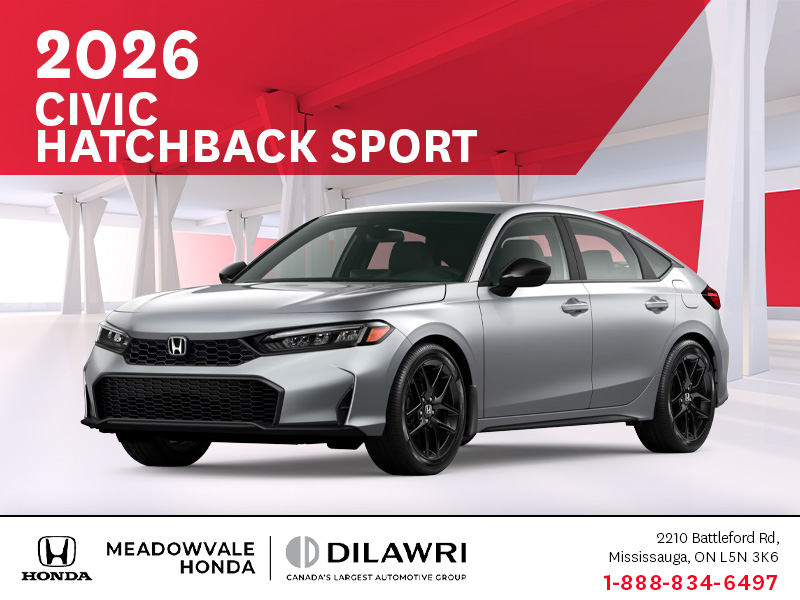 Get the 2026 Honda Civic Sedan!