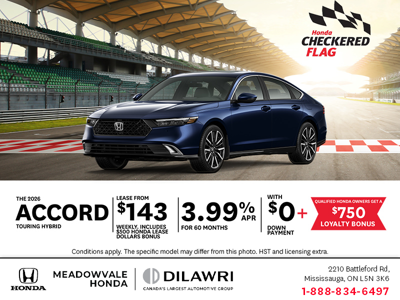 Get the 2026 Honda Accord!