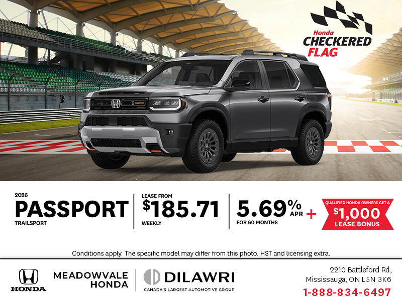 Get the 2026 Honda Passport!