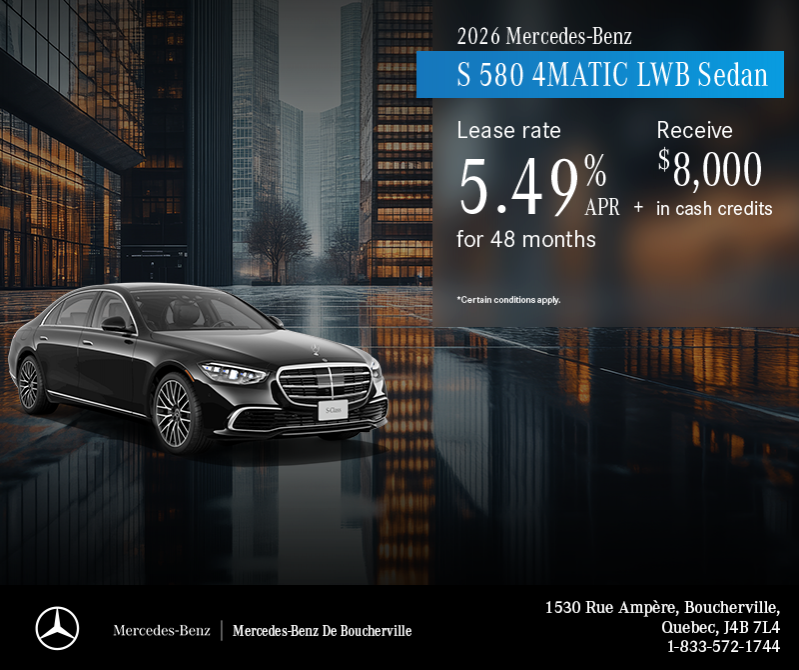 2026 S 580 4MATIC LWB Sedan