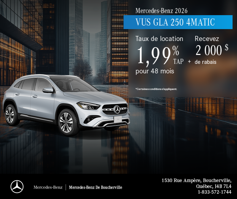 VUS GLA 250 4MATIC 2026