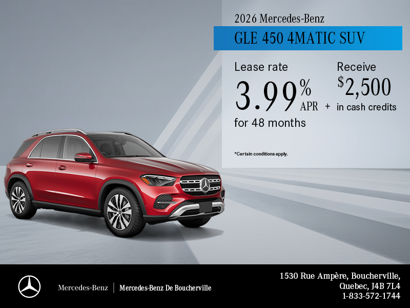 2026 GLE 450 4MATIC SUV
