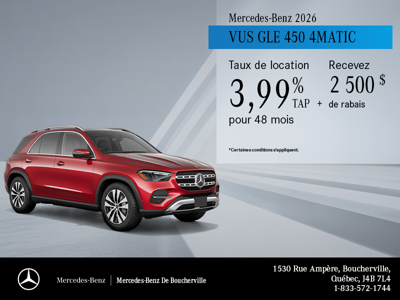 VUS GLE 450 4MATIC 2026