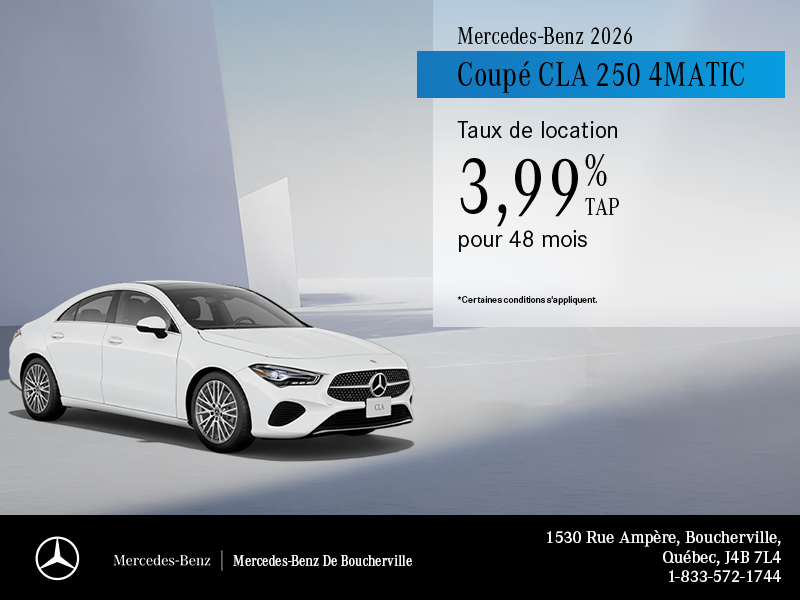Mercedes-Benz CLA 2026