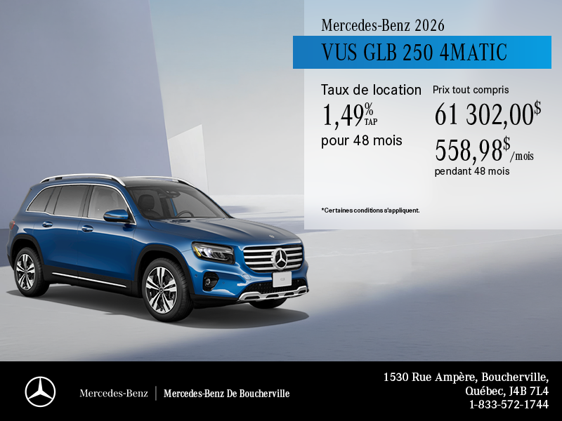 Mercedes-Benz GLB 2026
