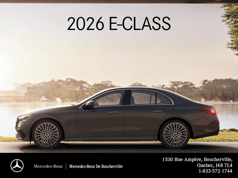 2026 Mercedes-Benz E-Class Sedan