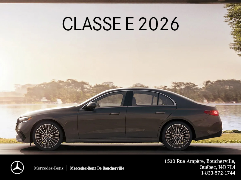 Mercedes-Benz E-Class Sedan 2026