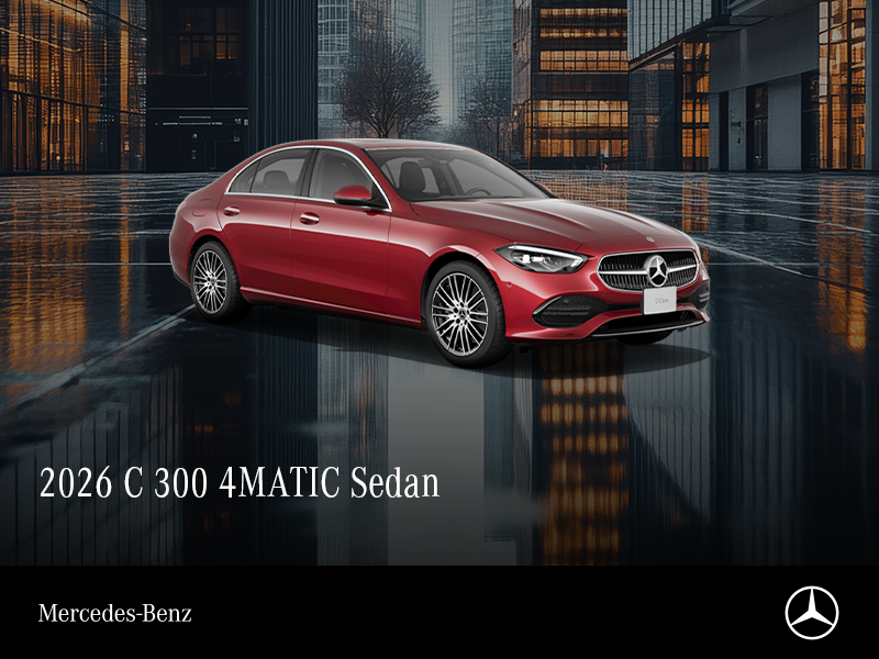 2026 C-Class : 24-Month Lease at 1.99%