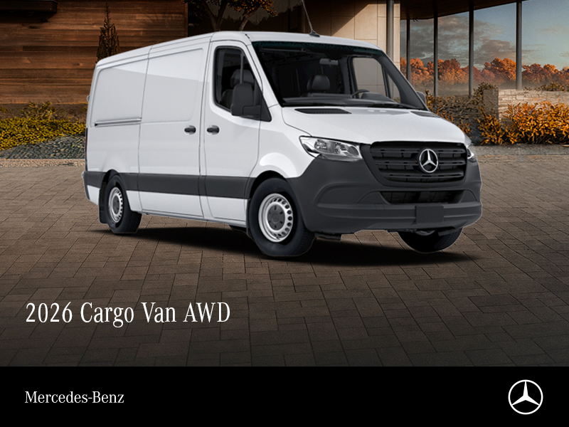 2026 Sprinter Cargo Van AWD