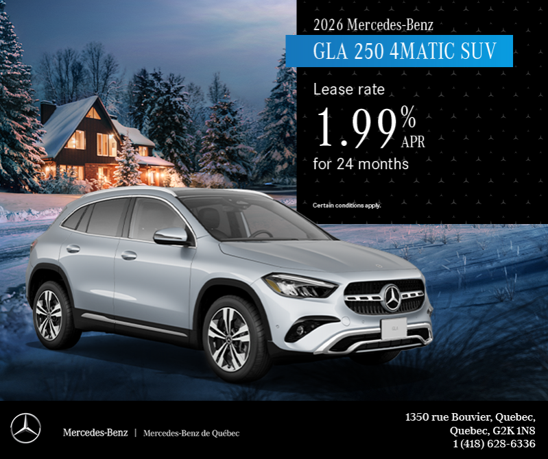 2026 GLA 250 4MATIC SUV