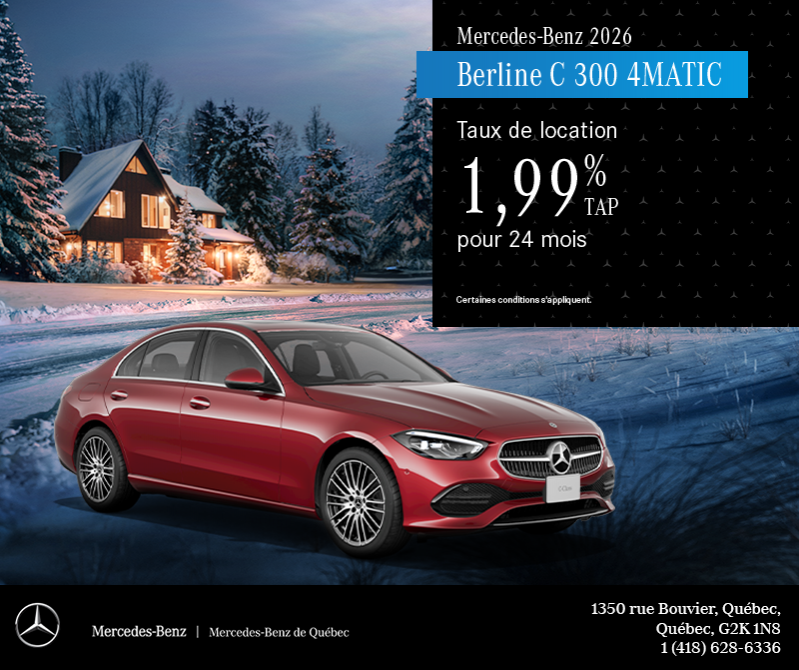Berline C 300 4Matic 2026