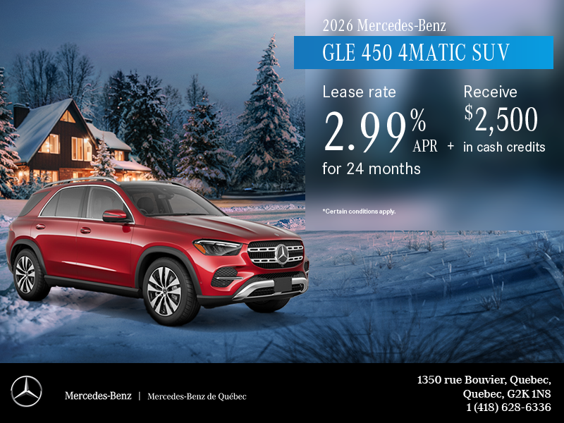2026 GLE 450 4MATIC SUV