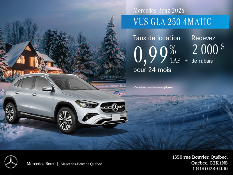 GLA 250 4MATIC VUS 2026