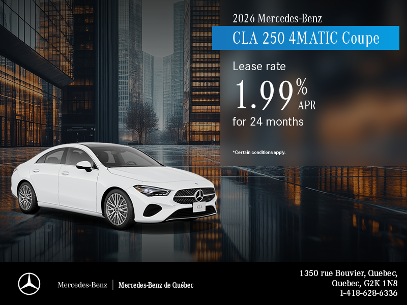 2026 CLA 250 4MATIC Coupe