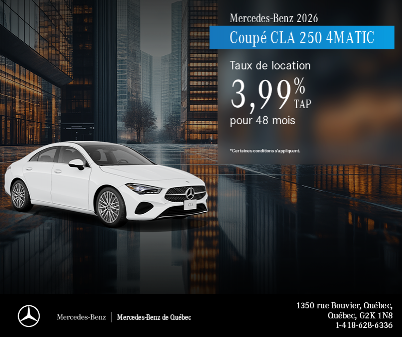 Coupé CLA 250 4MATIC 2026