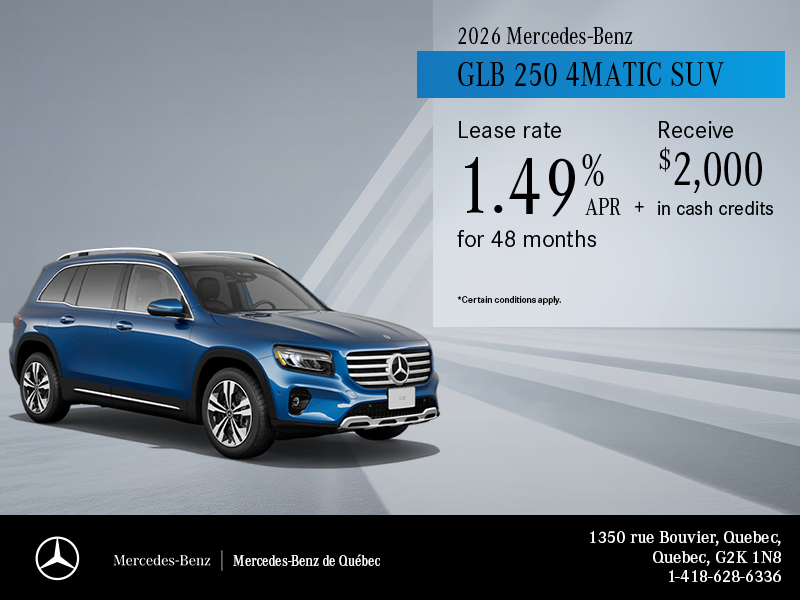 2026 GLB 250 4MATIC SUV