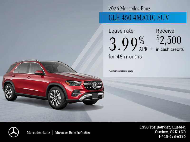 2026 GLE 450 4MATIC SUV