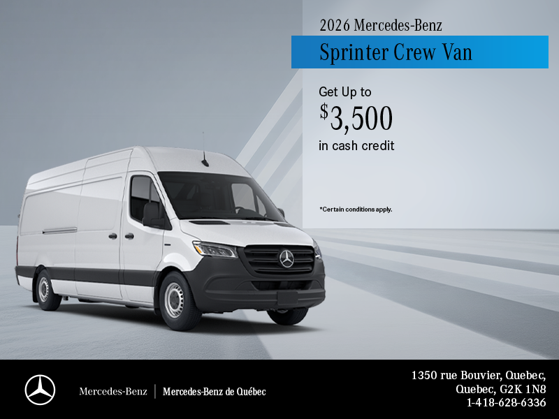 2026 Sprinter Crew Van