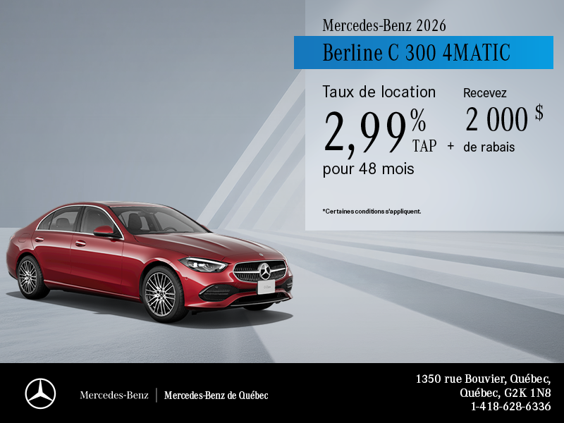 Berline C 300 4Matic 2026