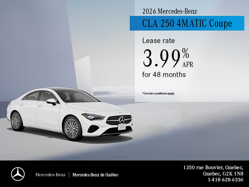 2026 Mercedes-Benz CLA