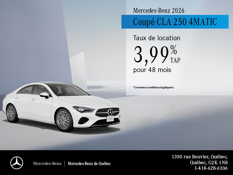 Mercedes-Benz CLA 2026