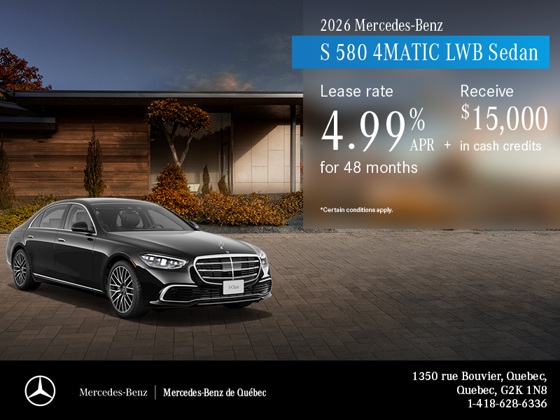 2026 Mercedes-Benz S-Class Sedan