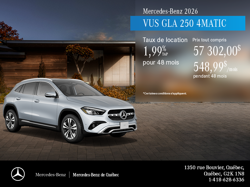 Mercedes-Benz GLA 2026