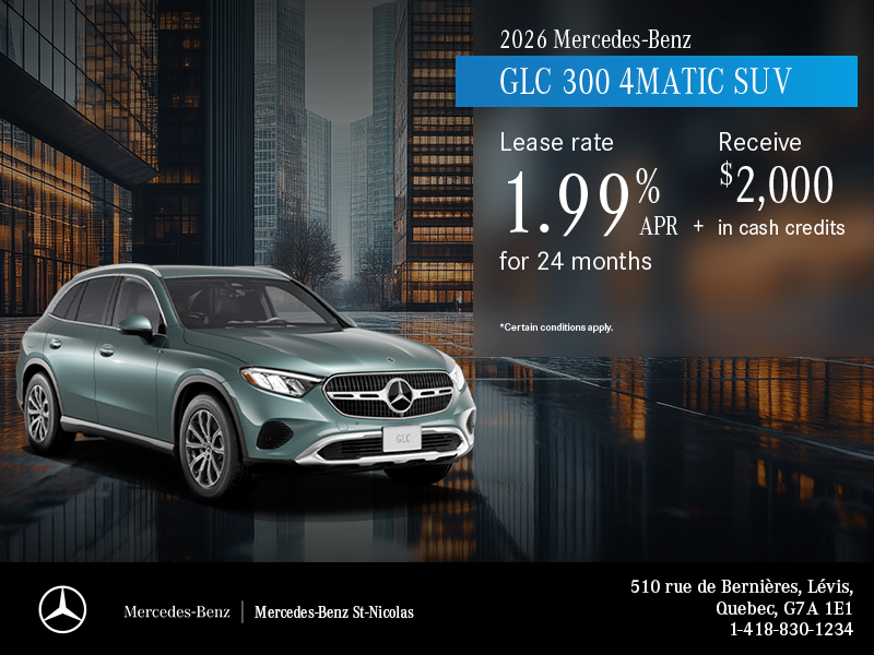 2026 GLC 300 4MATIC SUV