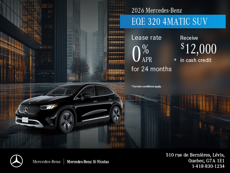 2026 EQE 320 4MATIC