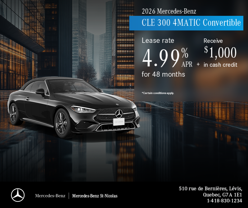 2026 CLE 300 4MATIC