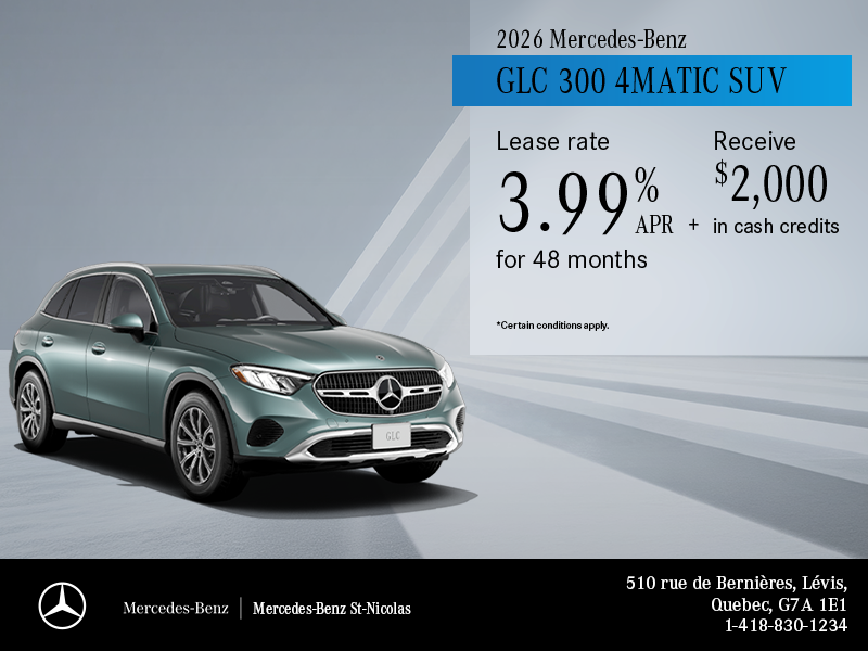 2026 GLC 300 4MATIC SUV