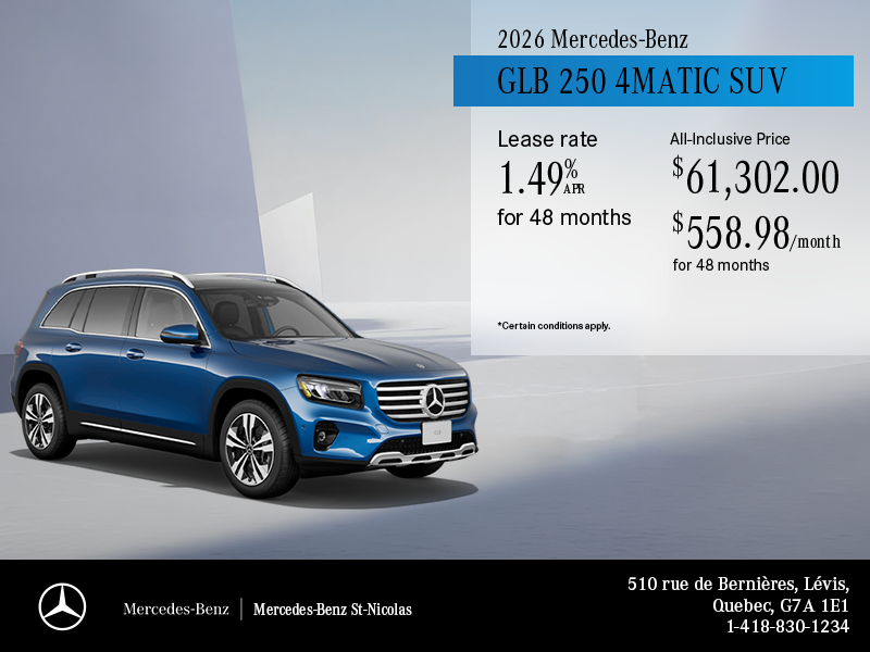 2026 Mercedes-Benz GLB