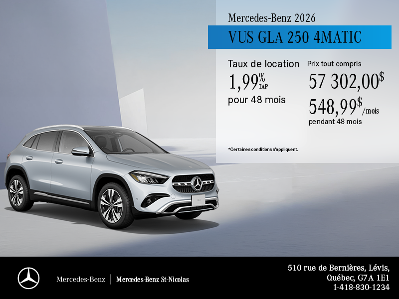 Mercedes-Benz GLA 2026