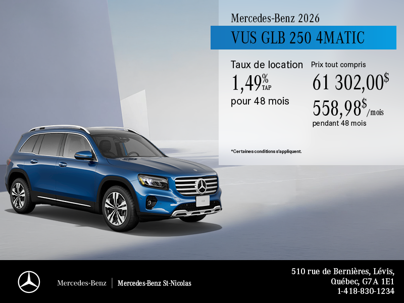 Mercedes-Benz GLB 2026