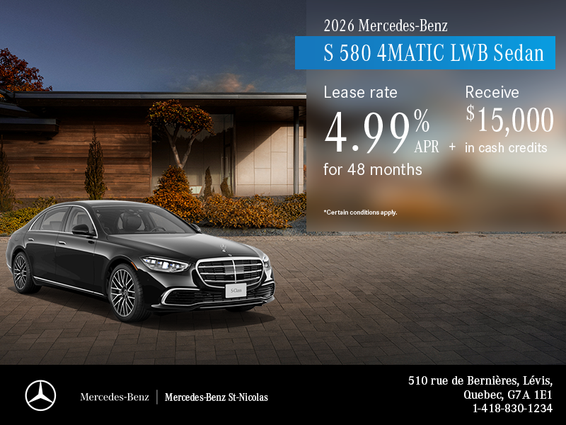 2026 Mercedes-Benz S-Class Sedan
